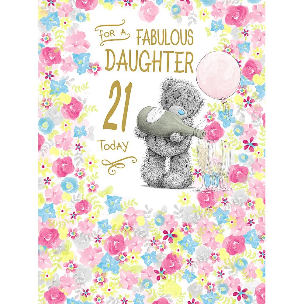 Daughter 21st Birthday Large Me to You Bear Card (A01LZ054) : Me to You