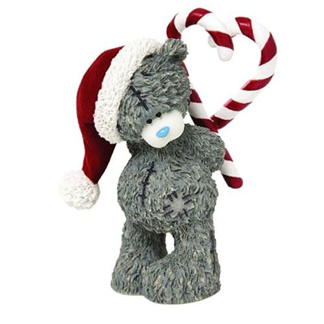 Heart Candy Canes For My Sweet Me to You Bear Figurine   £18.50