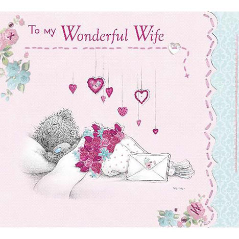 Wonderful Wife Birthday Me to You Bear Large Boxed Card (A01KZ013) : Me ...