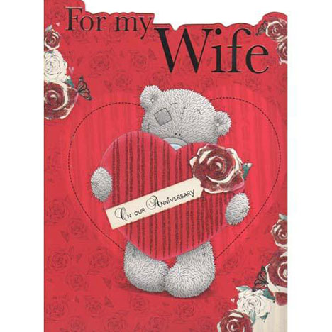 Wife Anniversary Me to You Bear Card (A01LS075) : Me to You Bears ...