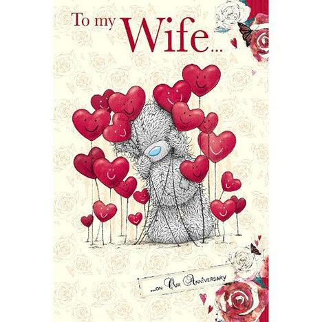 Wife Me to You Bear Anniversary Card  £3.59