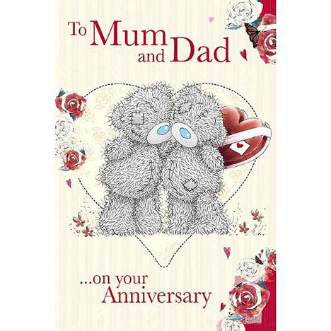 Mum & Dad Anniversary Me to You Bear Card (A01MN092) : Me to You Bears ...