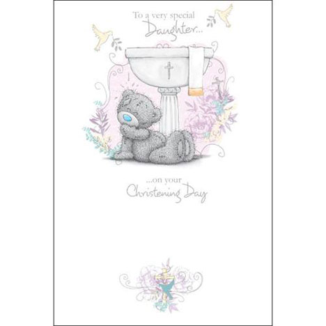 Daughters Christening Day Me to You Bear Card  £2.49