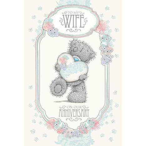 Wife Anniversary Me to You Bear Card  £3.99