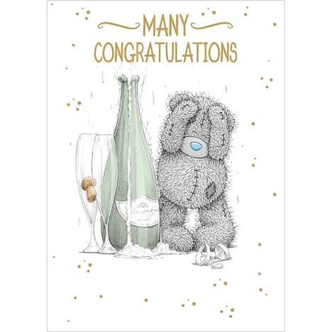 Many Congratulations Me to You Bear Card  £1.79