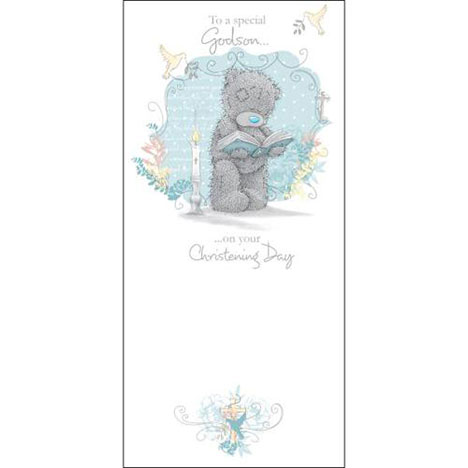 Godson Christening Day Me to You Bear Card  £1.89