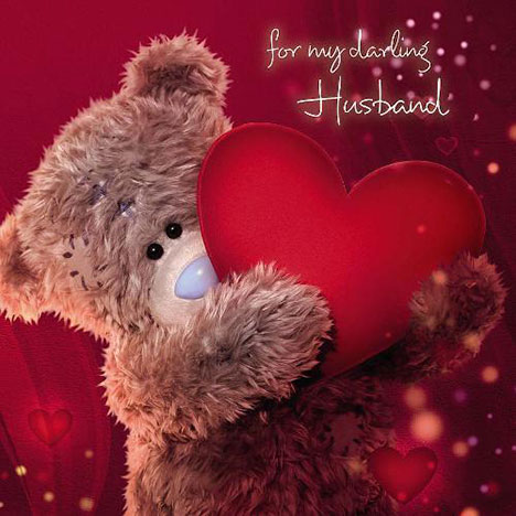 3D Holographic Husband Anniversary Me to You Bear Card (A93VZ012) : Me ...