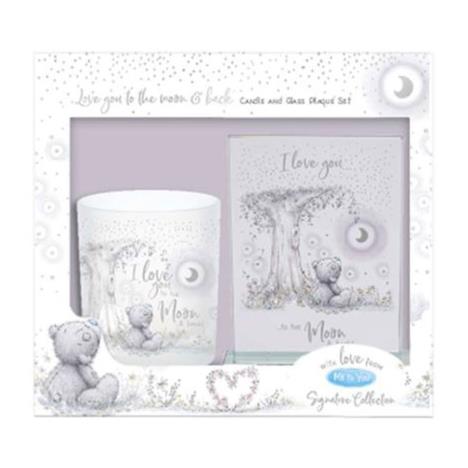 I Love You To The Moon & Back Candle & Plaque Me to You Bear Gift Set  £12.00