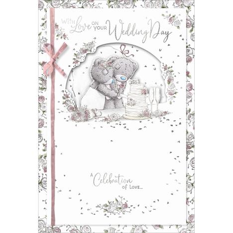 On Your Wedding Day Handmade Me to You Bear Card  £3.79