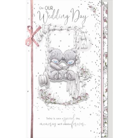 On Our Wedding Day Handmade Me to You Bear Card  £4.99