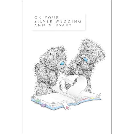 Silver Wedding Anniversary Me to You Bear Card  £2.49