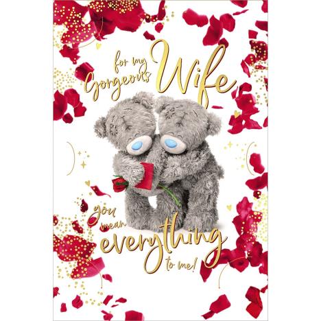 3D Holographic Wife Me to You Bear Birthday Card  £3.39