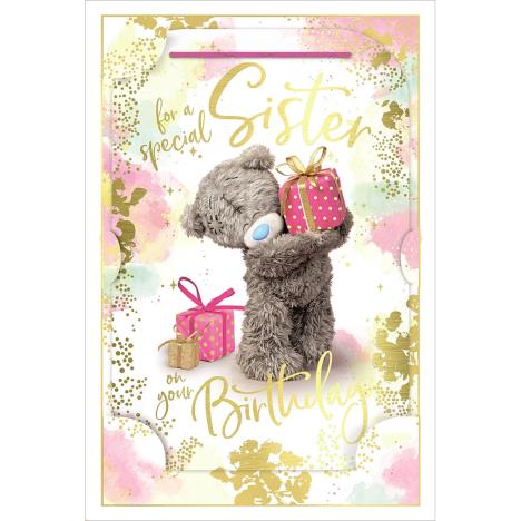 3D Holographic Special Sister Me to You Bear Birthday Card  £3.39