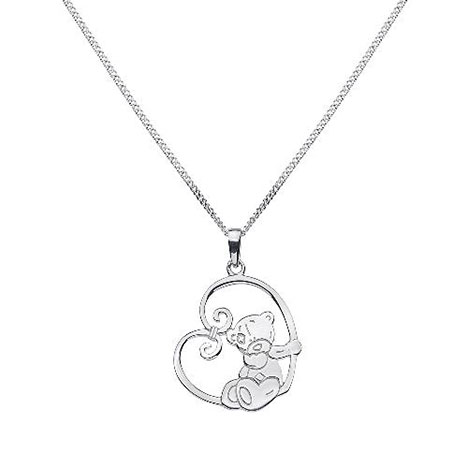 Me To You Bear Sterling Silver Swing Pendant Necklace  £17.99