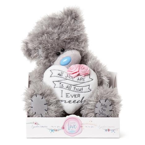 9" All You Are Padded Heart Me To You Bear  £19.00