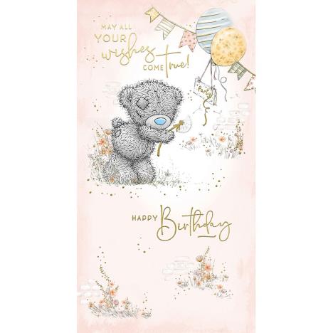 Dandelion Wishes Me to You Bear Birthday Card  £2.19