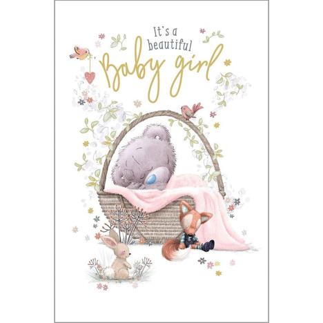Precious Baby Girl Me to You Bear New Baby Card  £1.70