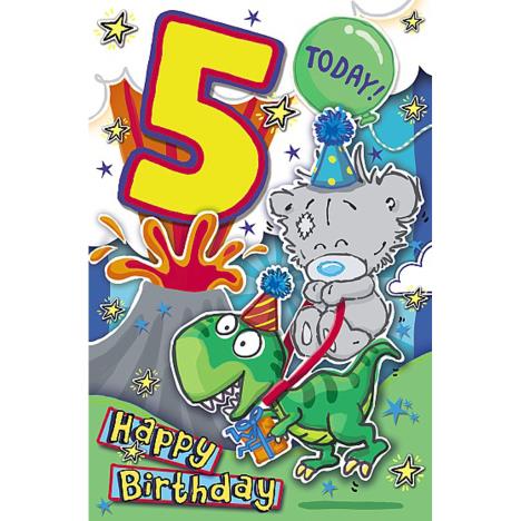 My Dinky 5 Today Me to You Bear 5th Birthday Card  £1.89
