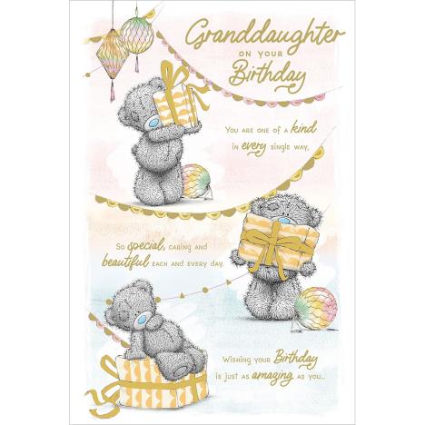 Granddaughter Me to You Bear Birthday Card  £3.59