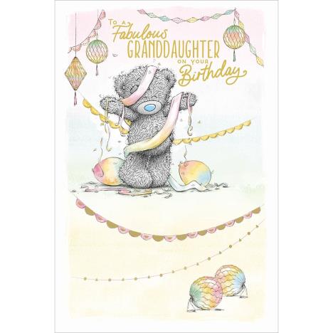 Fabulous Granddaughter Me to You Bear Birthday Card  £2.49