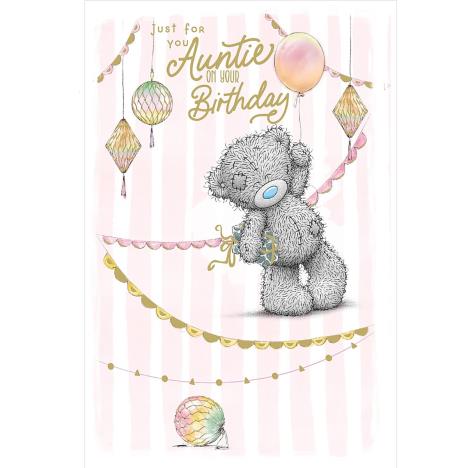 Just for You Auntie Me to You Bear Birthday Card  £2.49