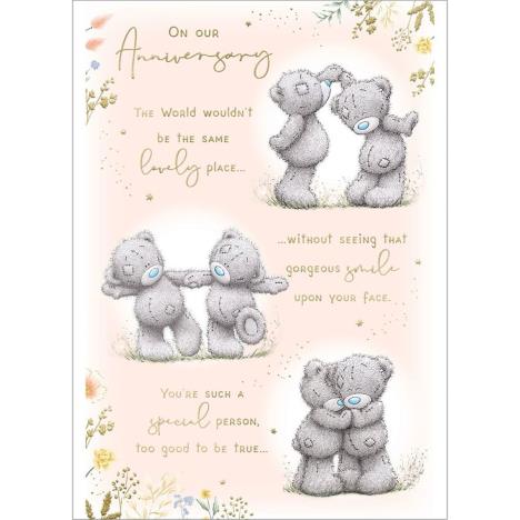 On Our Anniversary Verse Me to You Bear Card  £3.23