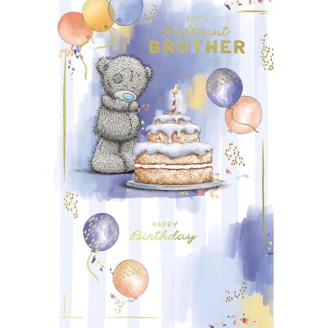 Brilliant Brother Me to You Bear Birthday Card  £2.49