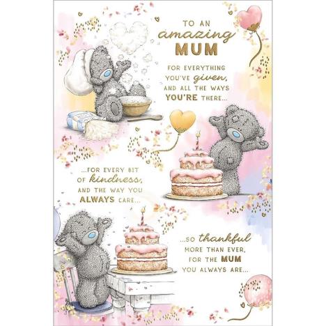 Amazing Mum Verse Me to You Bear Birthday Card  £3.59