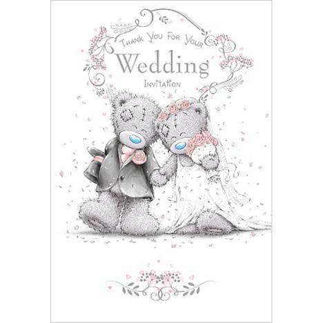 Thank You Wedding Invitation Me To You Bear Wedding Day Card  £1.49