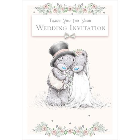 Wedding Thank You Invitation Me to You Bear Card  £1.49