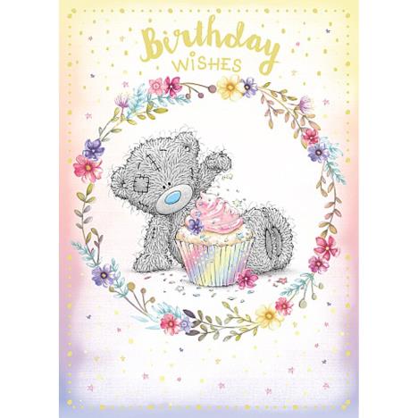 Birthday Wishes Sprinkling Cupcake Me to You Bear Birthday Card  £1.79
