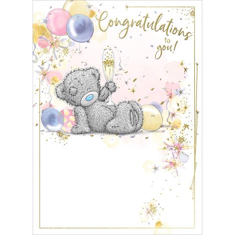 Congratulations to You Me to You Bear Card  £1.79