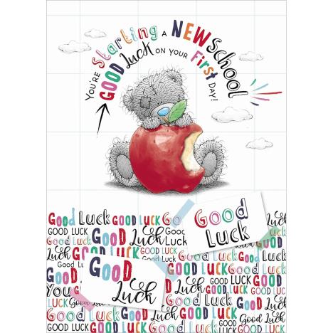 1st Day at School Me to You Bear Good Luck Card  £1.79