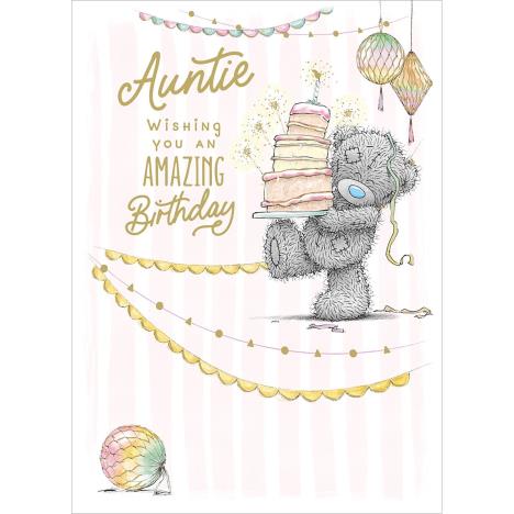 Auntie Me to You Bear Birthday Card  £1.79