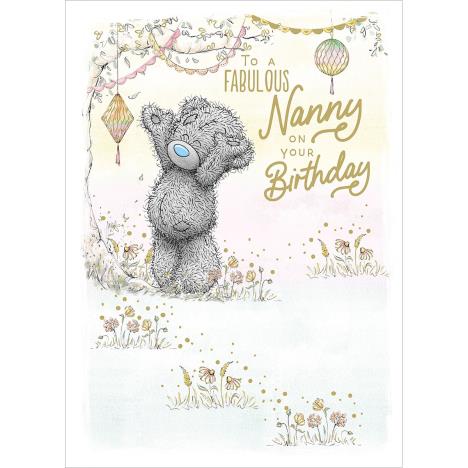 Fabulous Nanny Me to You Bear Birthday Card  £1.79