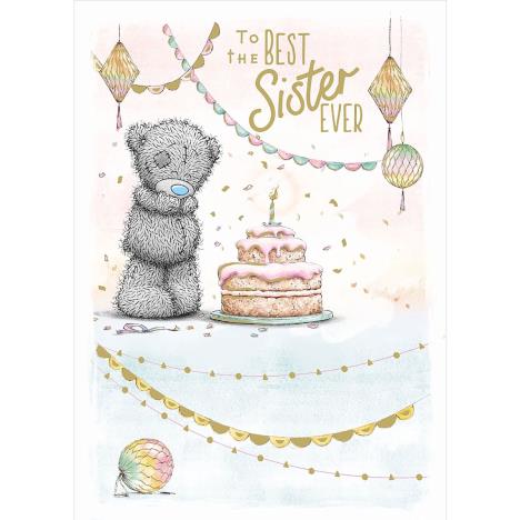 Best Sister Me to You Bear Birthday Card  £1.79