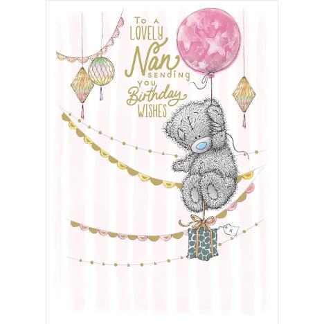 Lovely Nan Me to You Bear Birthday Card  £1.79