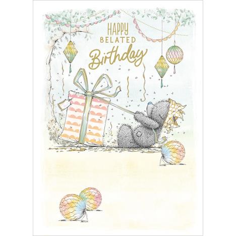 Belated Birthday Me to You Bear Birthday Card  £1.79