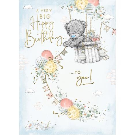 Hot Air Balloon Me to You Bear Birthday Card  £1.79