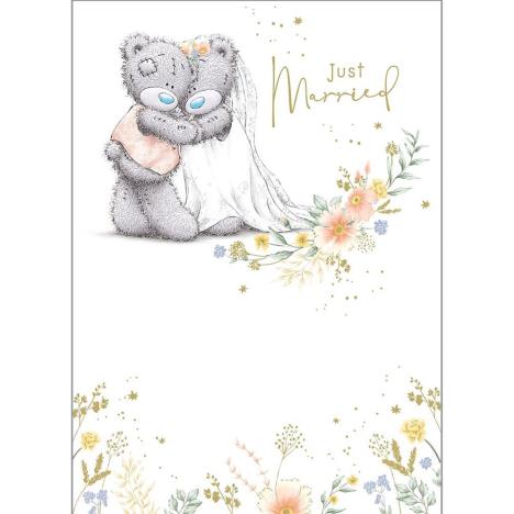 Bears Hugging Just Married Me to You Bear Wedding Day Card  £1.79