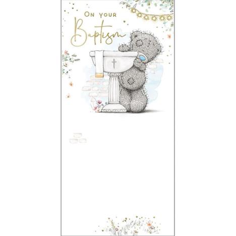 On You Baptism Me to You Bear Card  £1.70