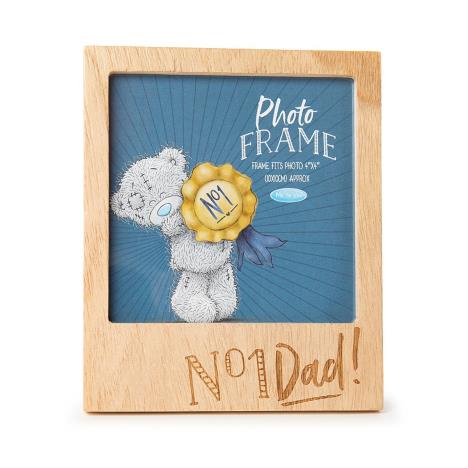 No 1 Dad Me to You Bear Wooden Frame  £4.99