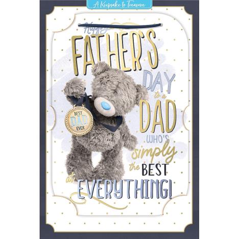 Best Dad 3D Holographic Keepsake Me to You Father