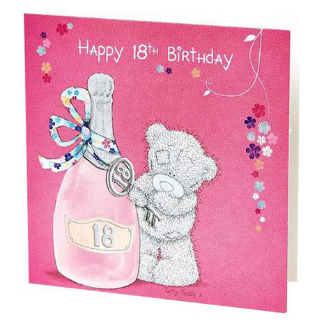 Happy 18th Birthday Me to You Bear Gift Tag  £0.40
