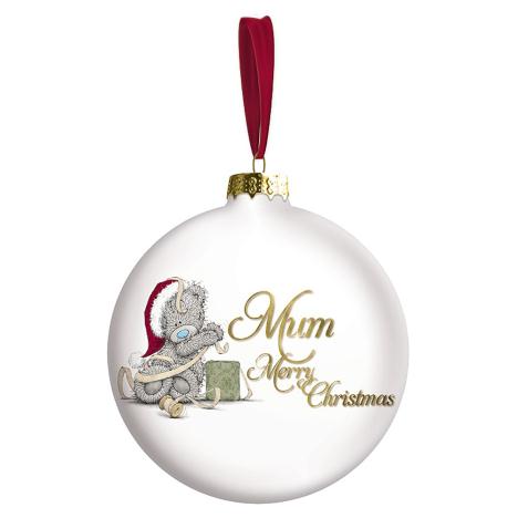 Merry Christmas Mum Me to You Bear Bauble Tree Decoration  £5.00