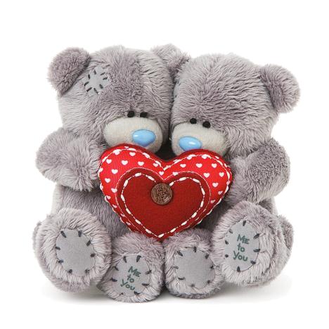 2 x 4" Holding Heart Me to You Bear Couple  £12.00
