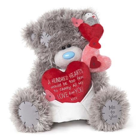 12" Hundred Hearts Love Verse Me to You Bear  £30.00