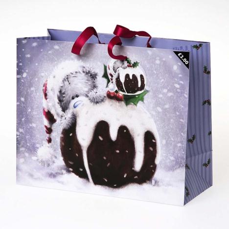 Large Me to You Bear Christmas Pudding Gift Bag  £3.00
