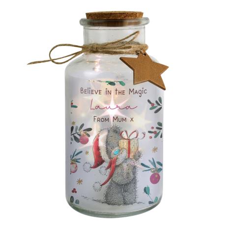 Personalised Me to You Cosy Winter Christmas LED Glass Jar  £17.99