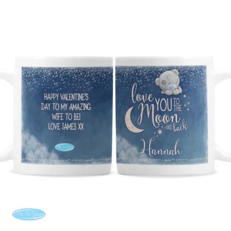 Personalised Love You to the Moon & Back Me to You Mug  £10.99